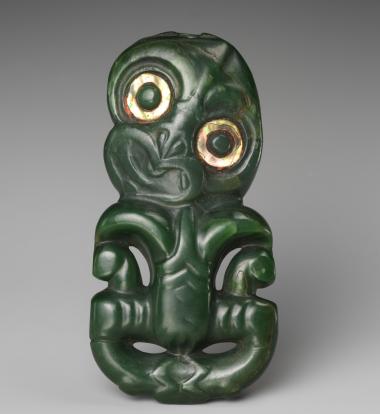 Pendentif en jade, Maori